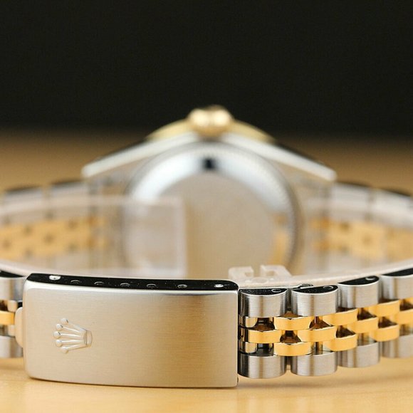 MINT! Rolex 18k Champagne Ladies Watch - Picture 5 of 6